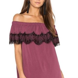 Ella Moss sz S (6/8) Off The Shoulder Top